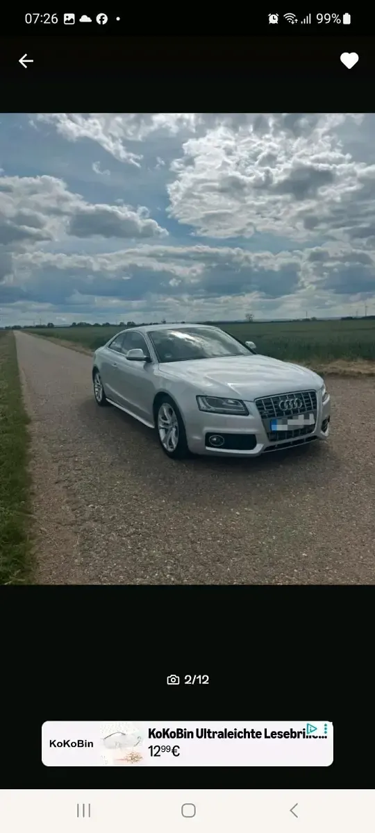 Gebraucht Audi S5 Sport 354 PS (260 kW) 2008 Silber Coupé
