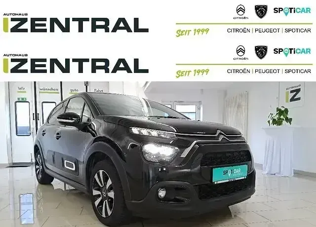 Gebraucht Citroën C3 PureTech 110 PS (80 kW) 2024 Schwarz Kleinwagen