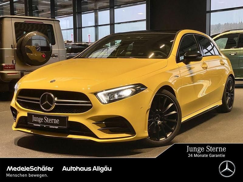 Gelb Gebraucht 2020 Mercedes A35 AMG AMG Limousine | 34.840 € (Fairer Preis) - Bild 1/4