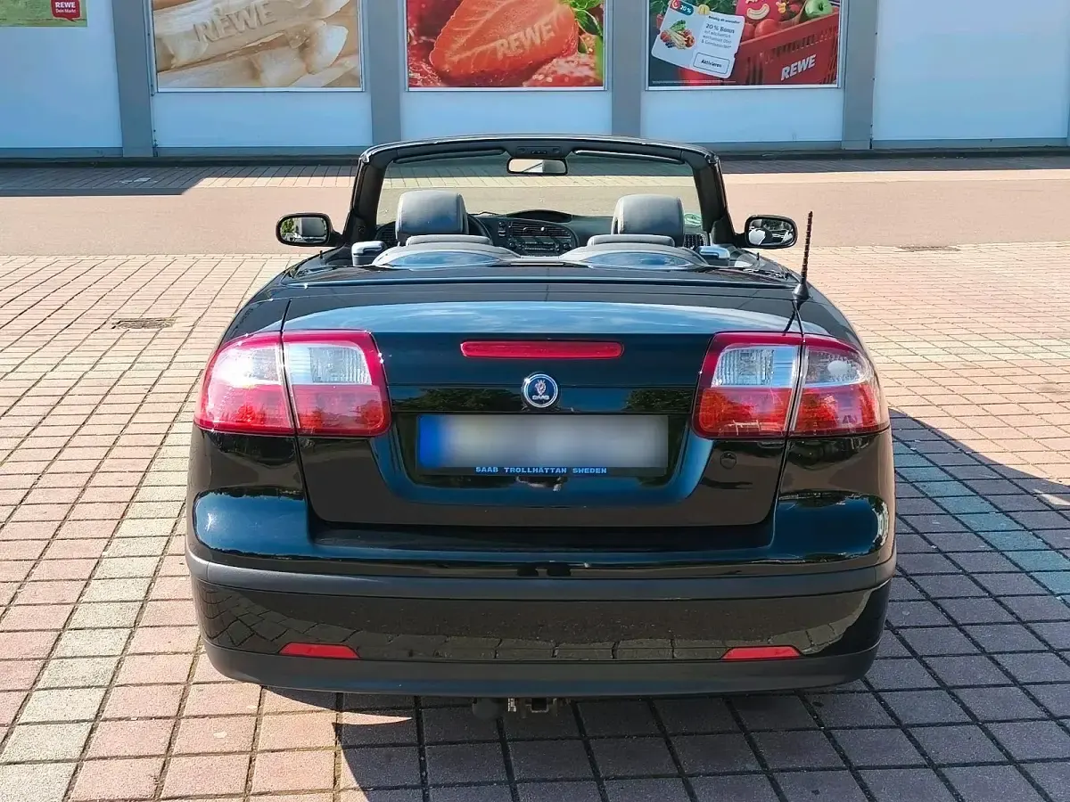 Gebraucht Saab 9-3 Cabriolet 150 PS (110 kW) 2006 Schwarz Cabrio