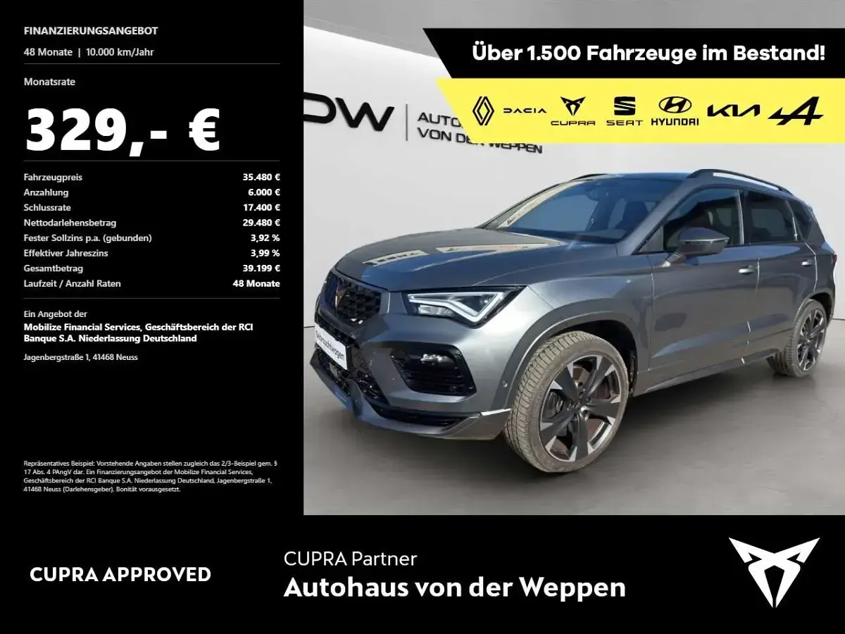 Gebraucht Cupra Ateca VZ 300 PS (220 kW) 2024 SUV