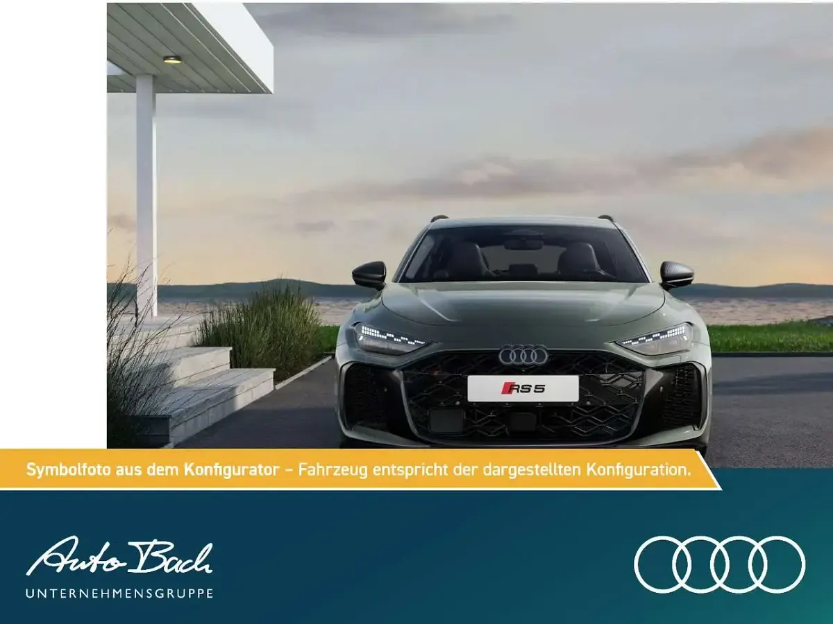 Neu Audi RS5 Sport 639 PS (469 kW) 2026 Bedfordgrün metallic Kombi