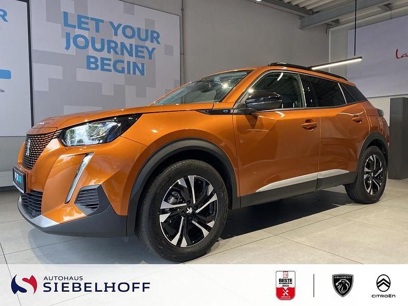 Orange fusion Gebraucht 2022 Peugeot e-2008 Allure SUV | 18.490 € (Guter Preis) - Bild 1/4