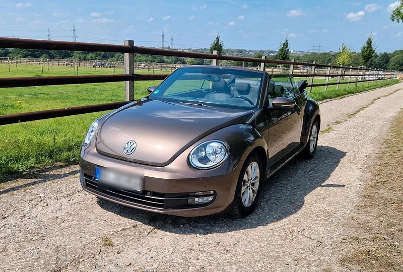 Braun Gebraucht 2013 VW Beetle Cabrio | 9.800 € (Superpreis) - Bild 1/4