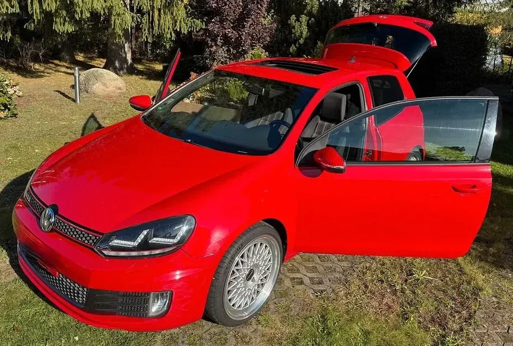 Gebraucht VW Golf VI GTI 211 PS (155 kW) 2009 Rot Kleinwagen