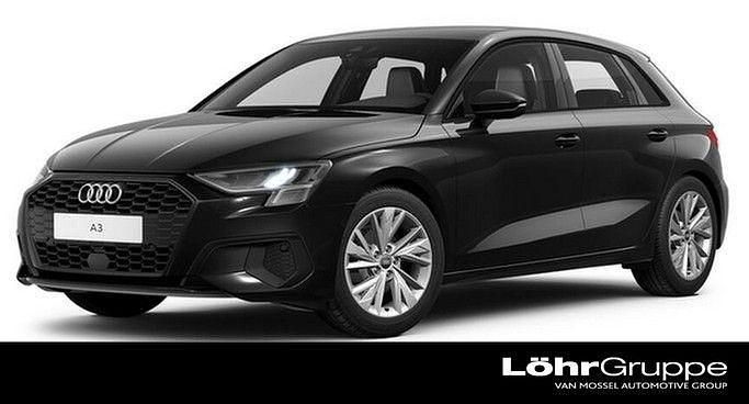 Brillantschwarz Gebraucht 2022 Audi A3 Sport Limousine | 20.750 € (Guter Preis) - Bild 1/3