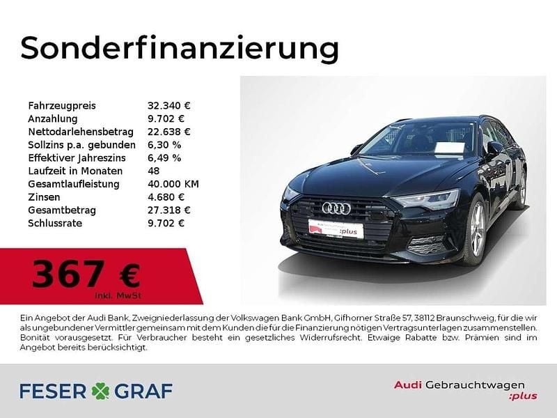 Gebraucht Audi A6 Sport 265 PS (194 kW) 2022 Mythosschwarz metallic Kombi