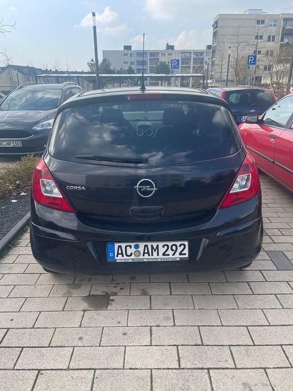 Gebraucht Opel Corsa 80 PS (58 kW) 2009 Schwarz Kleinwagen