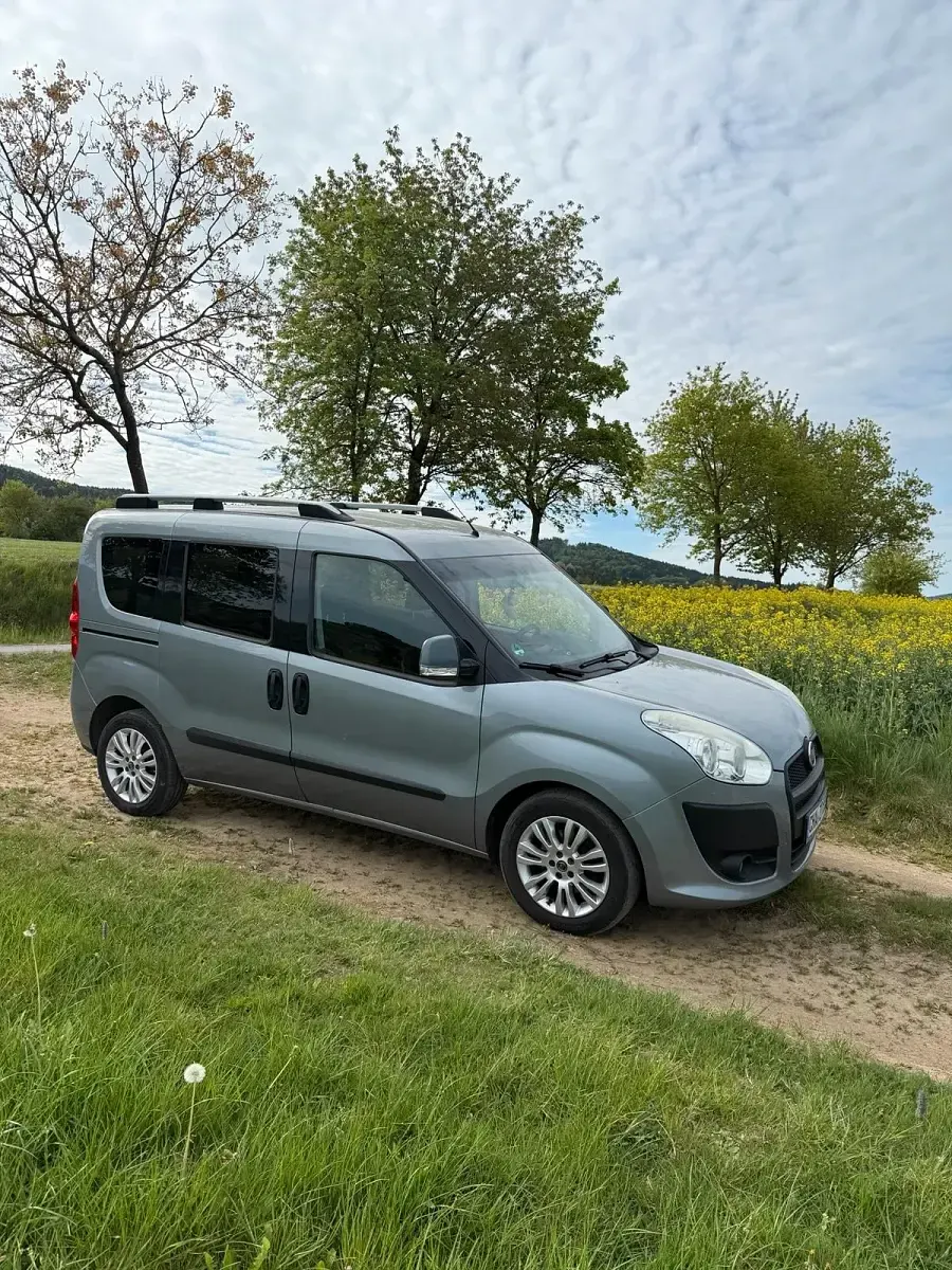 Gebraucht Fiat Doblò 105 PS (77 kW) 2014 Silber Van / Kleinbus