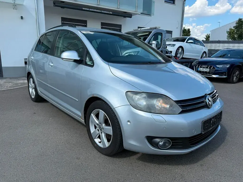 Gebraucht VW Golf Plus Cross Team 105 PS (77 kW) 2010 Silber Van / Kleinbus