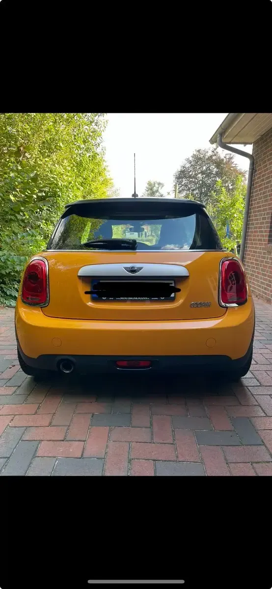 Usata Mini Cooper 136 CV (100 kW) 2014 Arancione Utilitaria