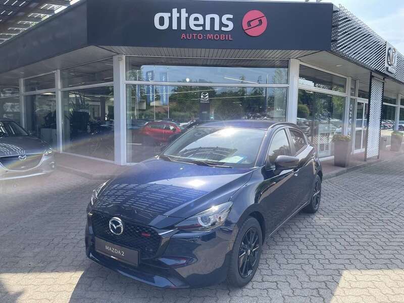 Deep crystal blue Gebraucht 2024 Mazda 2 Kleinwagen | 22.985 € (Teuer) - Bild 1/4