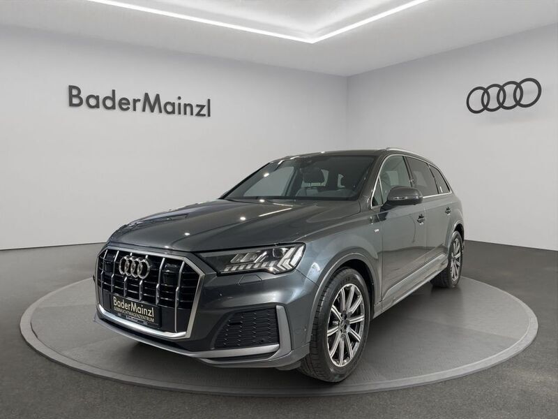 Daytonagrau perleffekt Gebraucht 2023 Audi Q7 S-Line SUV | 68.880 € (Superpreis) - Bild 1/4