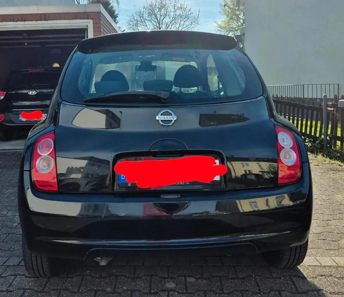Gebraucht Nissan Micra 80 PS (58 kW) 2005 Schwarz Kleinwagen