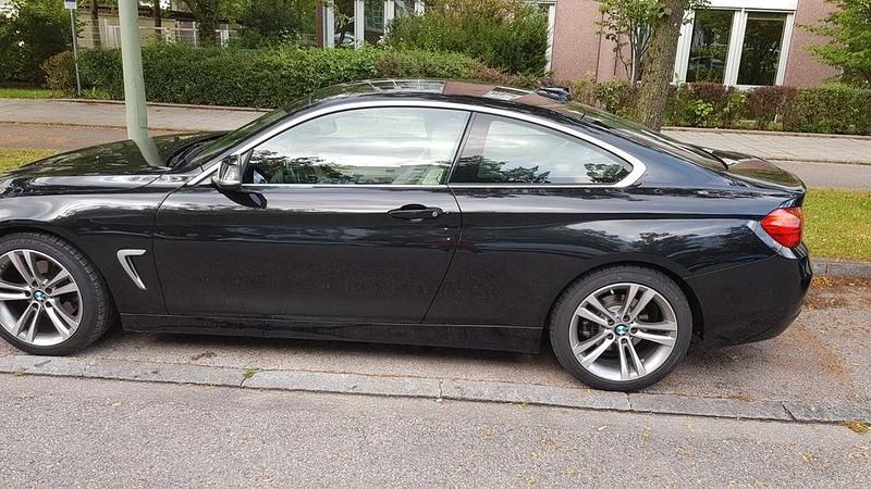 Gebraucht BMW 420 Coupé M Sport 190 PS (139 kW) 2016 Schwarz Coupé