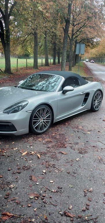 Silber Gebraucht 2021 Porsche Boxster Cabrio | 69.890 € - Bild 1/4
