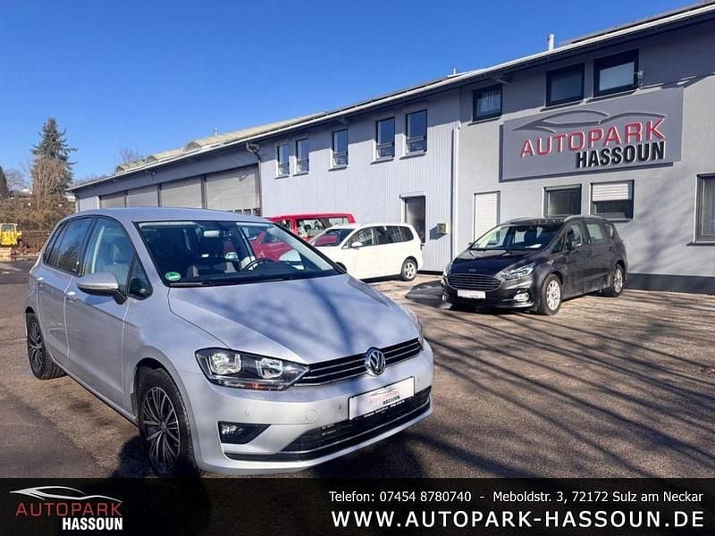 Gebraucht VW Golf Sportsvan Allstar 110 PS (80 kW) 2016 Reflexsilber Van / Kleinbus