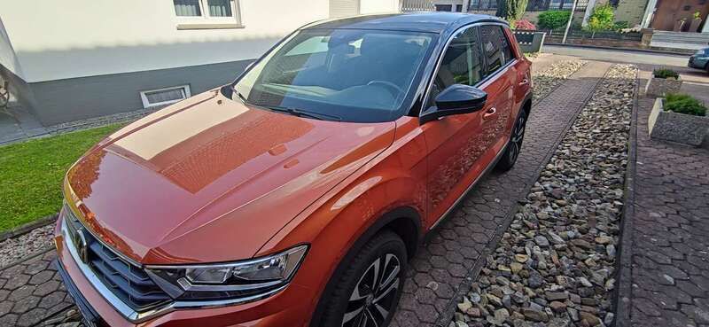 Orange Gebraucht 2019 VW T-Roc IQ Drive SUV | 15.200 € (Fairer Preis) - Bild 1/4