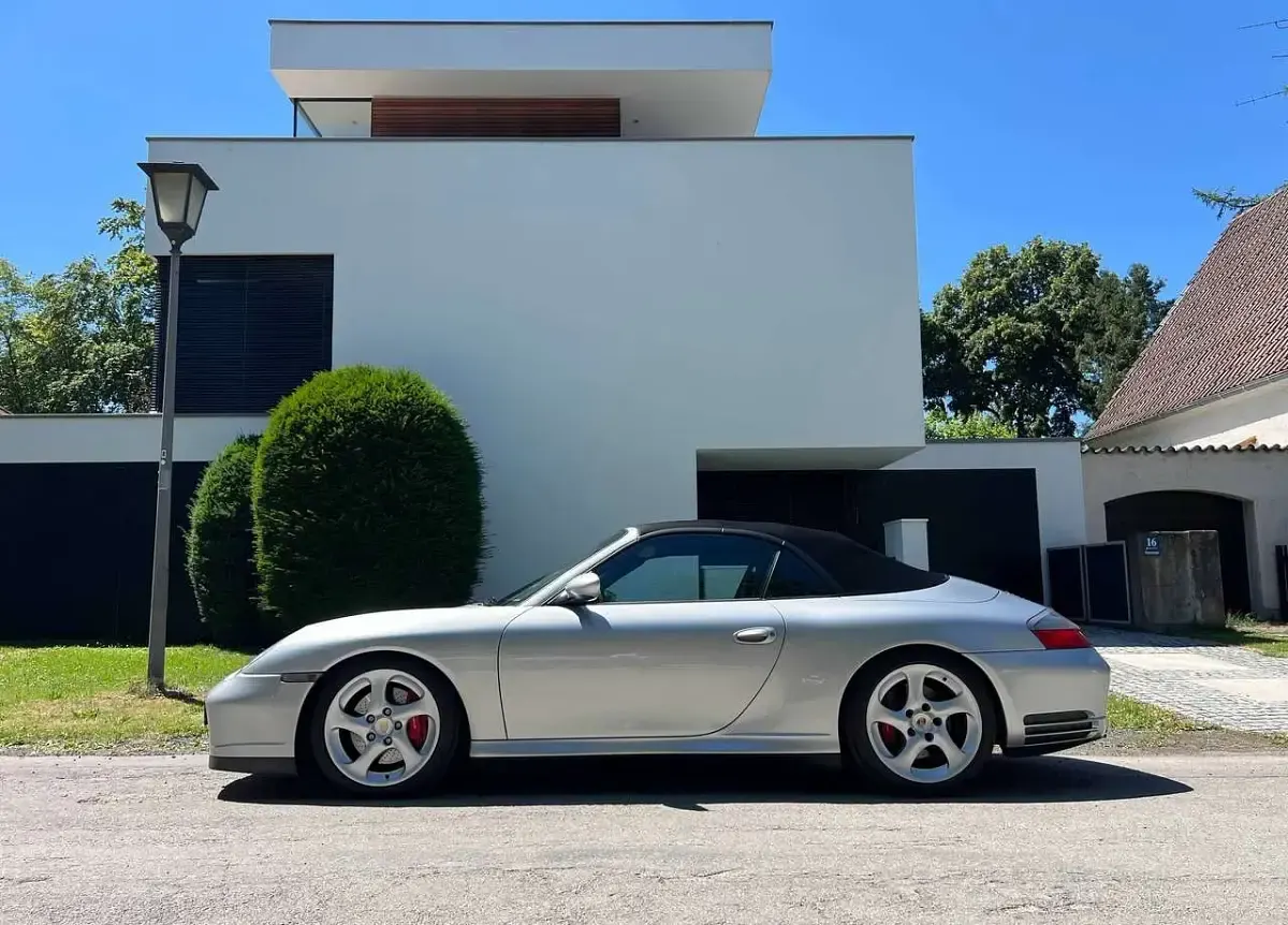 Gebraucht Porsche 996 345 PS (253 kW) 2004 Silber Cabrio
