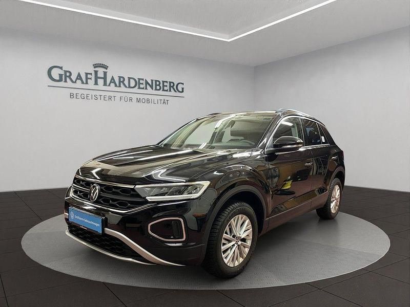 Schwarz Gebraucht 2024 VW T-Roc Life SUV | 23.930 € (Fairer Preis) - Bild 1/4