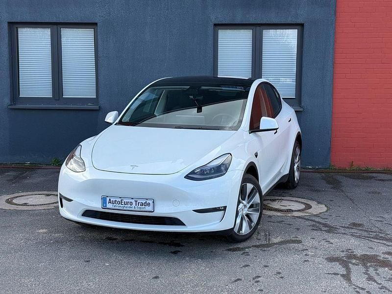 Gebraucht Tesla Model Y Long Range AWD 378 kW (514 PS) 2023 Weiß SUV
