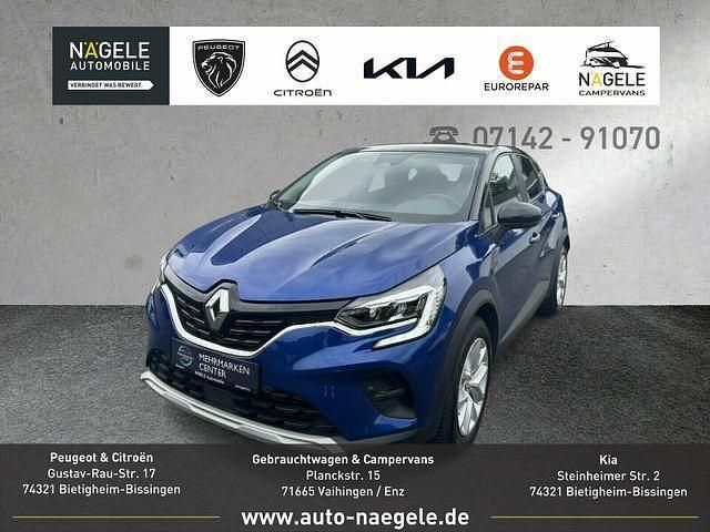 Blue metallic Gebraucht 2023 Renault Captur Evolution SUV | 16.800 € (Guter Preis) - Bild 1/4