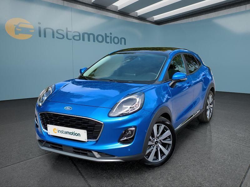 Blau Gebraucht 2022 Ford Puma Gen-E SUV | 22.649 € (Fairer Preis) - Bild 1/4
