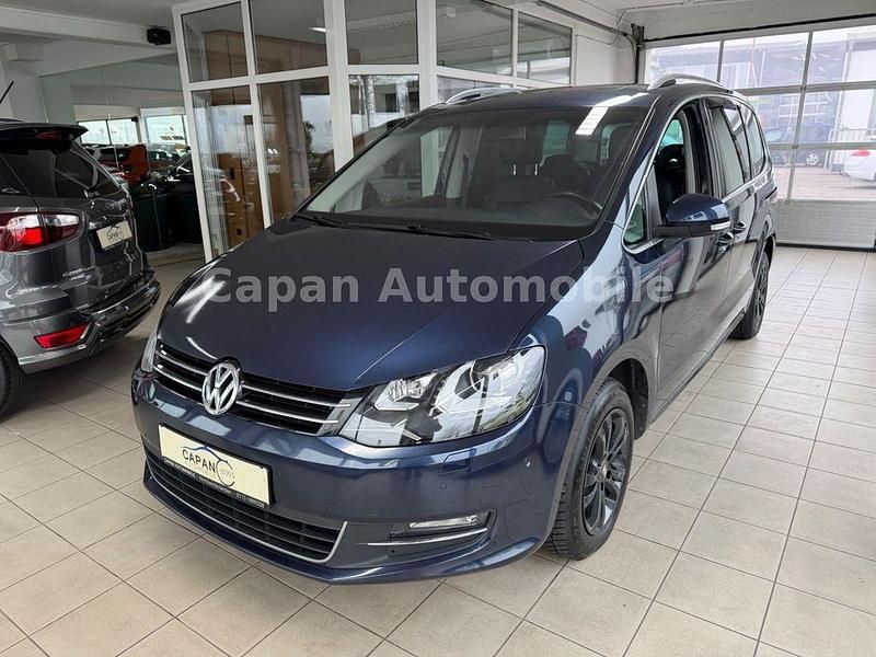 Gebraucht VW Sharan Highline 140 PS (102 kW) 2014 Blau Van / Kleinbus