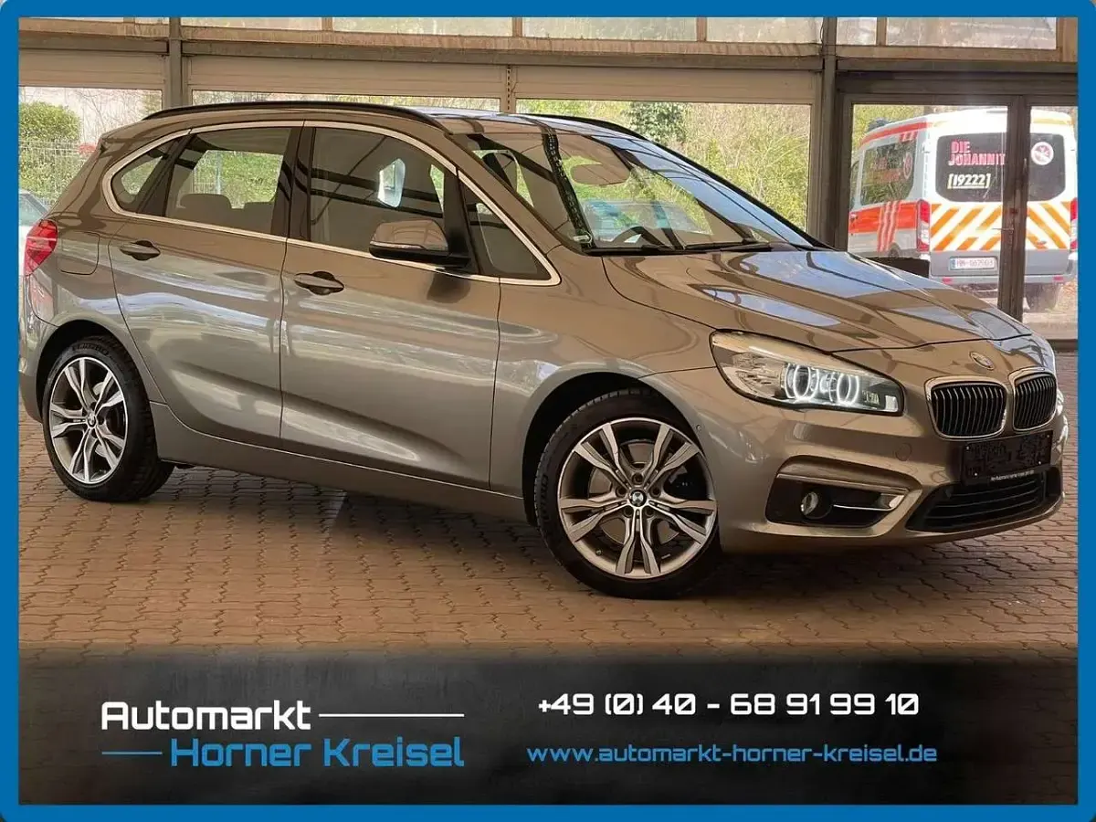 Usata BMW 225 231 CV (169 kW) 2015 Argento Monovolume