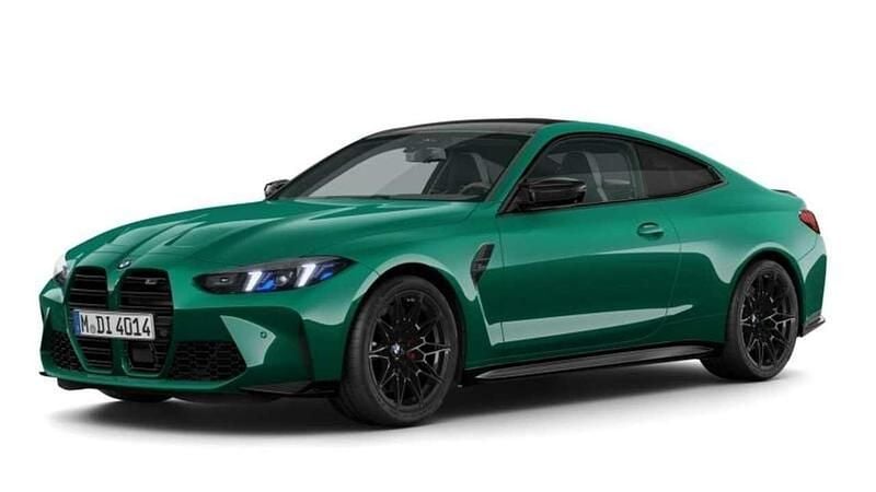 Neu BMW M4 Competition Edition 530 PS (389 kW) 2026 M isle of man grün metallic Coupé