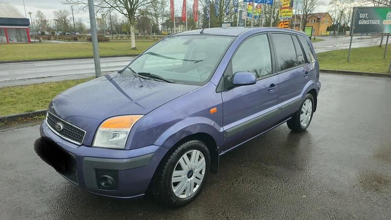 Gebraucht Ford Fusion 100 PS (73 kW) 2006 Blau Kleinwagen