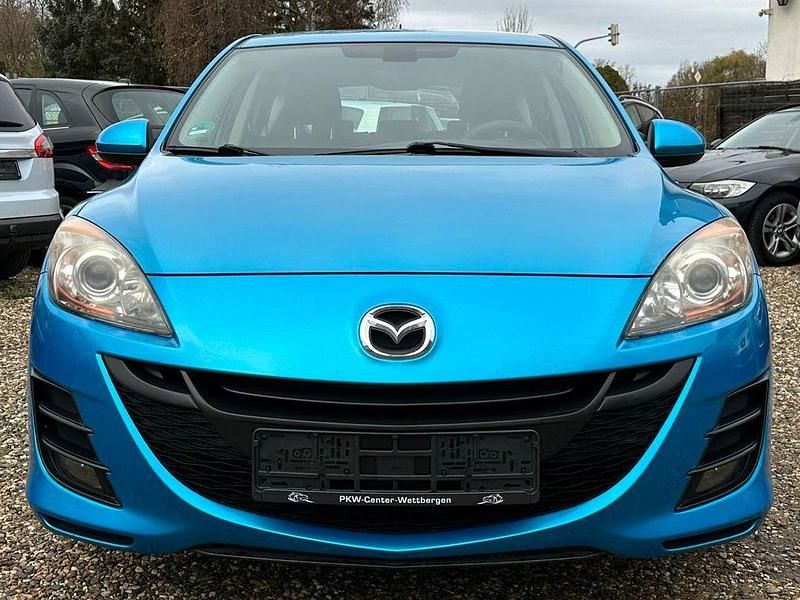 Gebraucht Mazda 3 High 105 PS (77 kW) 2009 Blau Limousine