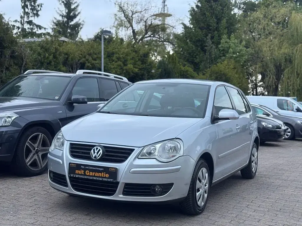 Gebraucht VW Polo Comfortline 80 PS (58 kW) 2007 Silber Kleinwagen