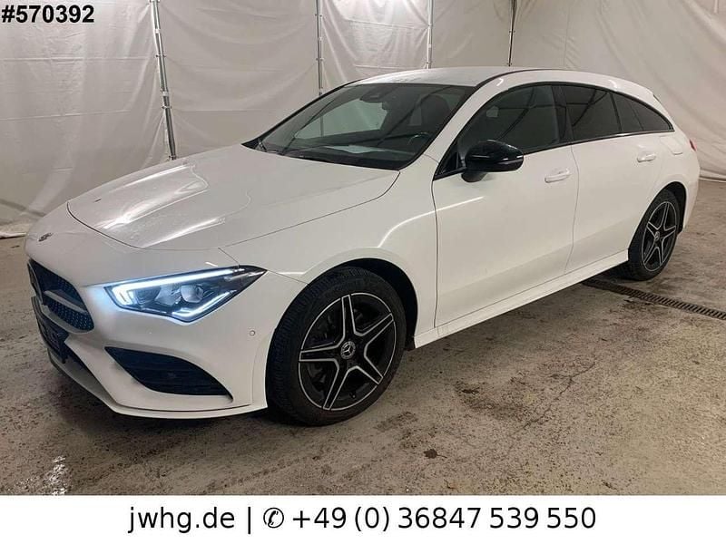 Gebraucht Mercedes CLA250e AMG 218 PS (160 kW) 2021 Polarweiss Limousine