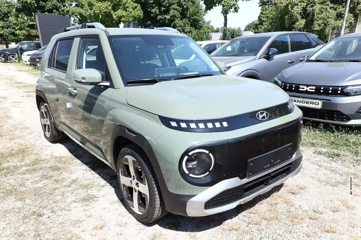 Neu Hyundai Inster 85 kW (116 PS) 2026 Grün metallic Kleinwagen