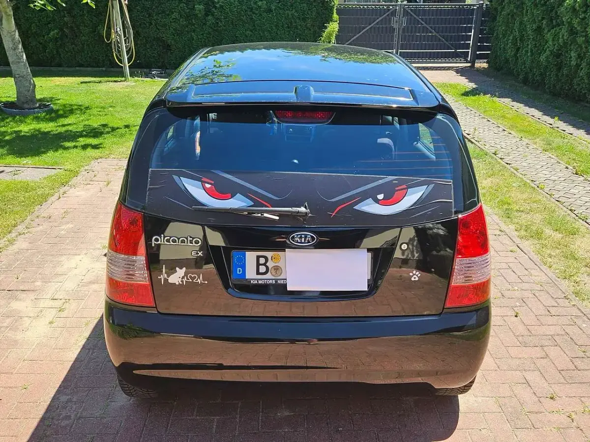 Gebraucht Kia Picanto EX 65 PS (47 kW) 2005 Schwarz Kleinwagen