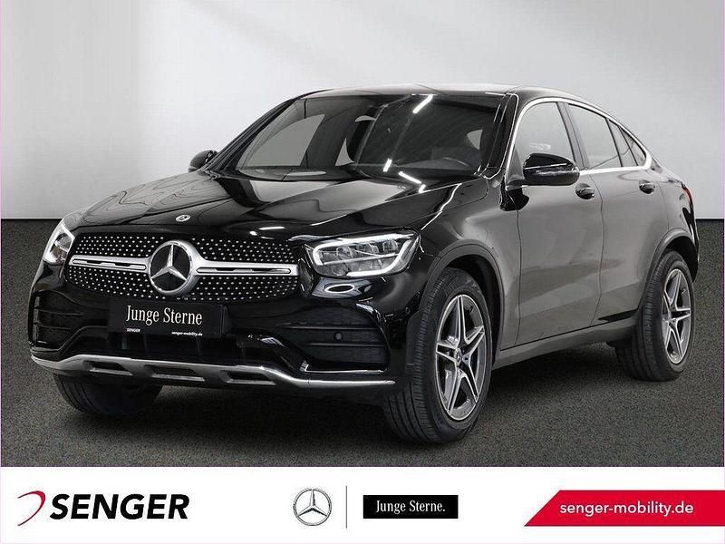 Schwarz Gebraucht 2021 Mercedes GLC220 AMG Coupé | 44.350 € (Fairer Preis) - Bild 1/4