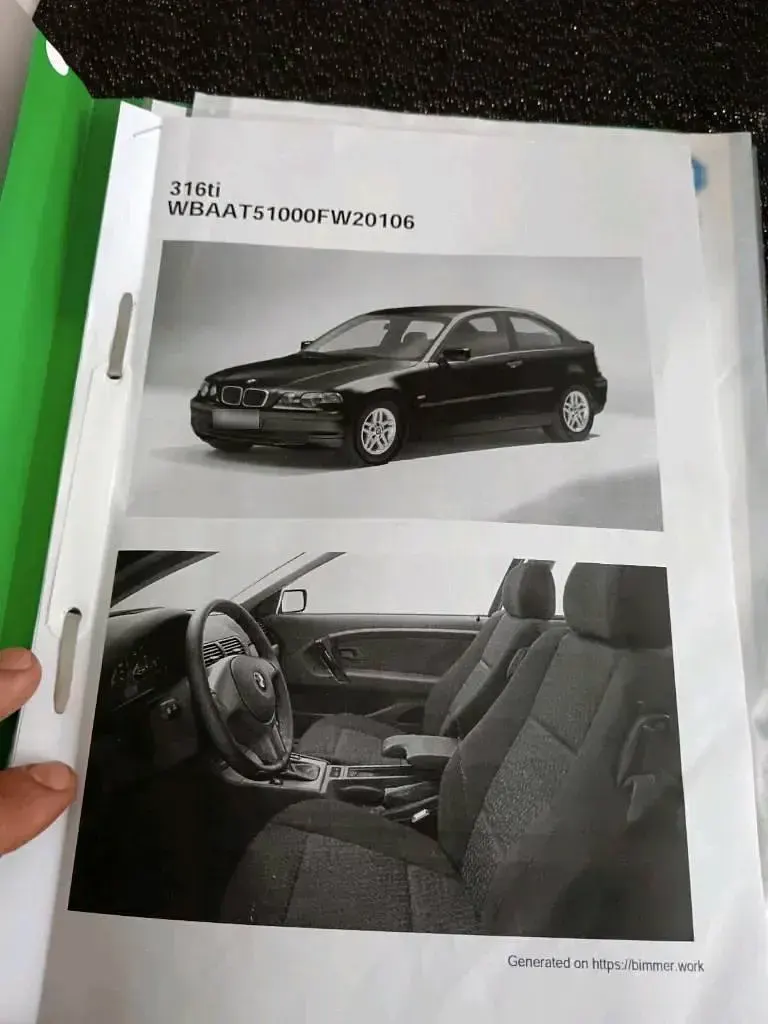 Gebraucht BMW 316 116 PS (85 kW) 2002 Schwarz Coupé