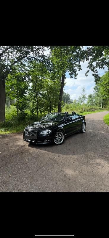 Schwarz Gebraucht 2009 Audi A3 Cabriolet Cabrio | 4.999 € (Superpreis) - Bild 1/3