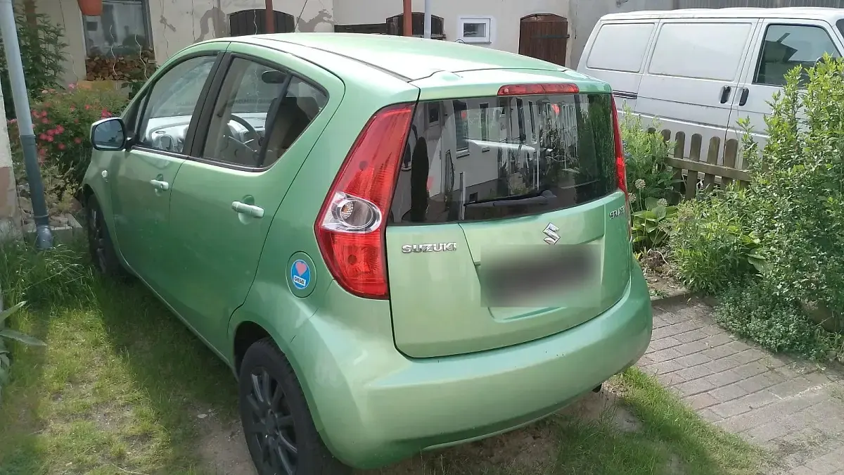 Gebraucht Suzuki Splash 77 PS (56 kW) 2008 Grün Kleinwagen