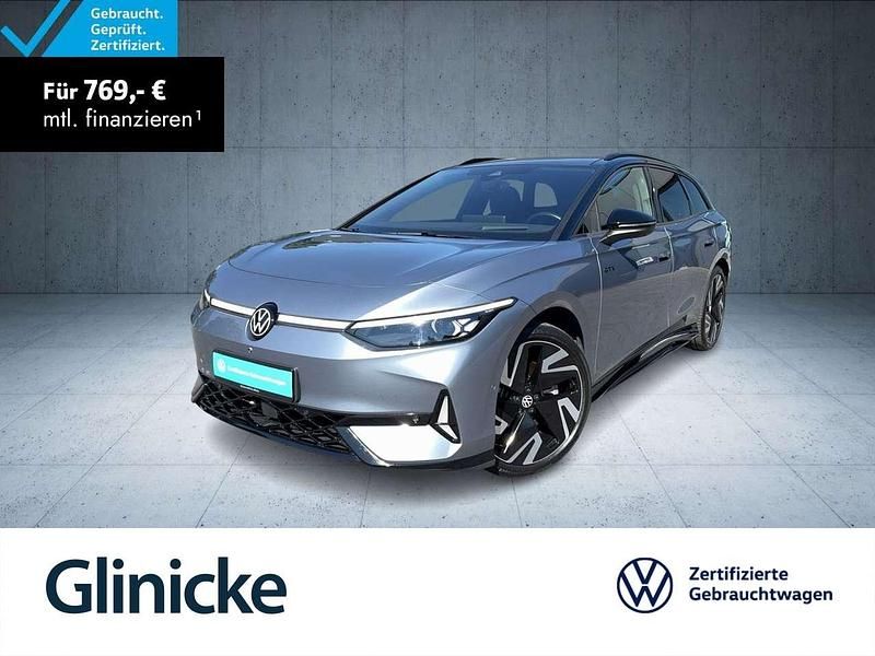 Blau Gebraucht 2024 VW ID.7 GTX Limousine | 57.830 € - Bild 1/1