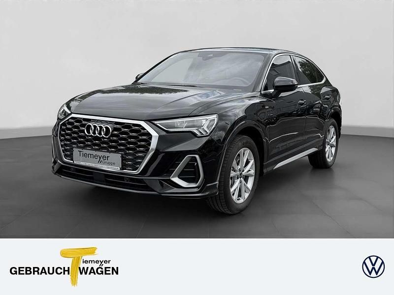 Mythosschwarz metallic Gebraucht 2022 Audi Q3 S-Line SUV | 34.980 € (Fairer Preis) - Bild 1/4