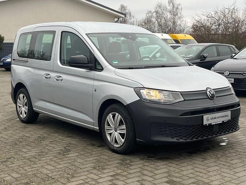 Gebraucht VW Caddy 102 PS (75 kW) 2021 Silber Van / Kleinbus