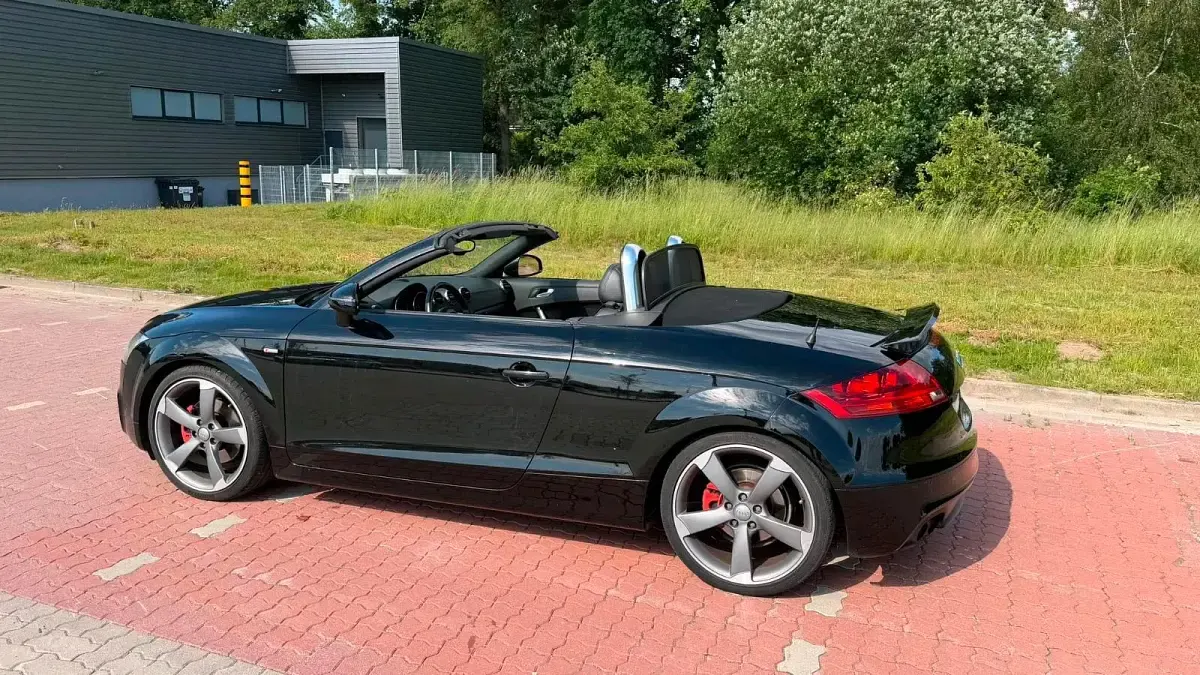 Gebraucht Audi TT Roadster S-Line 200 PS (147 kW) 2007 Schwarz Cabrio