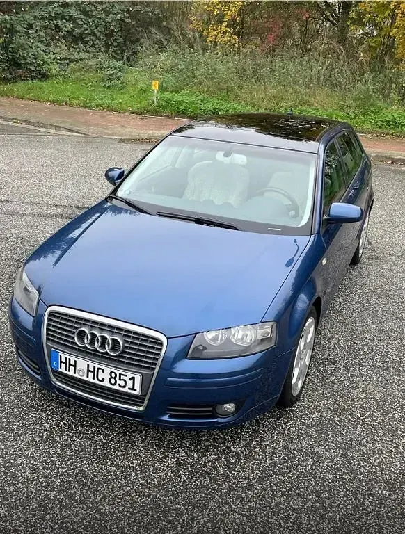 Gebraucht Audi A3 S-Line 105 PS (77 kW) 2007 Blau Kleinwagen
