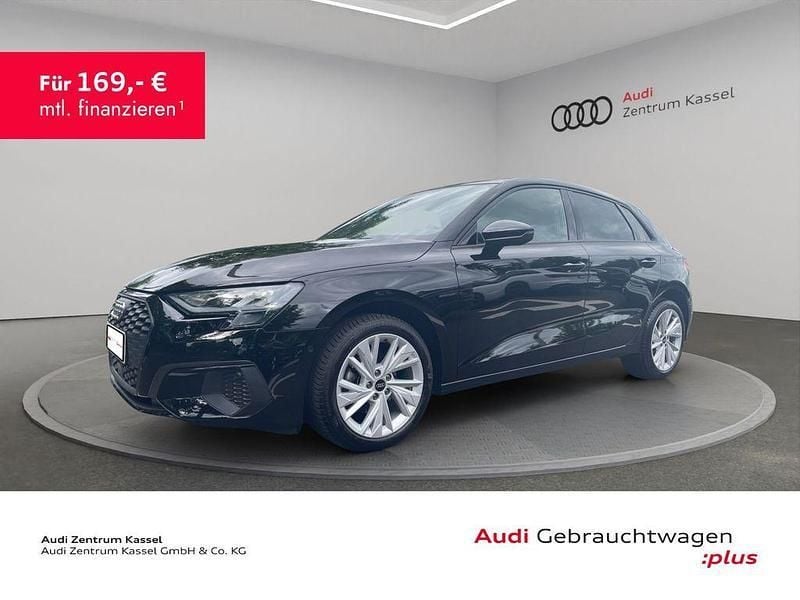 Schwarz Gebraucht 2022 Audi A3 Sportback Sport Limousine | 21.990 € (Guter Preis) - Bild 1/3