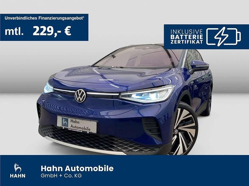Blue dusk metallic Gebraucht 2022 VW ID.4 Pro Performance SUV | 28.990 € (Fairer Preis) - Bild 1/3