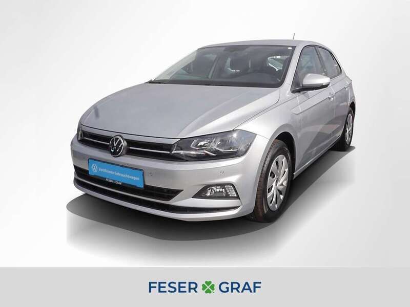 Silber Gebraucht 2021 VW Polo Comfortline Limousine | 15.840 € (Guter Preis) - Bild 1/4