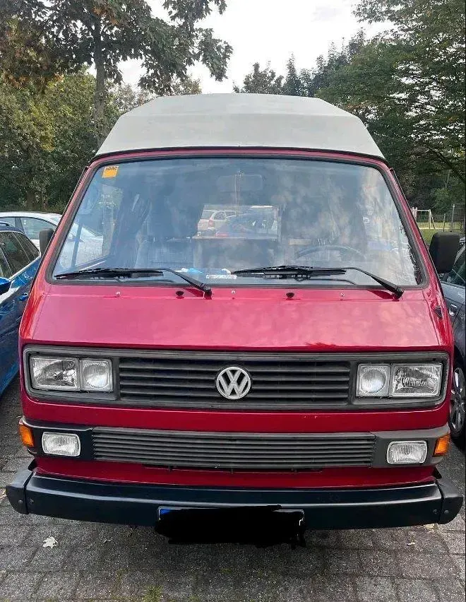 Gebraucht VW T3 69 PS (50 kW) 1989 Rot Van