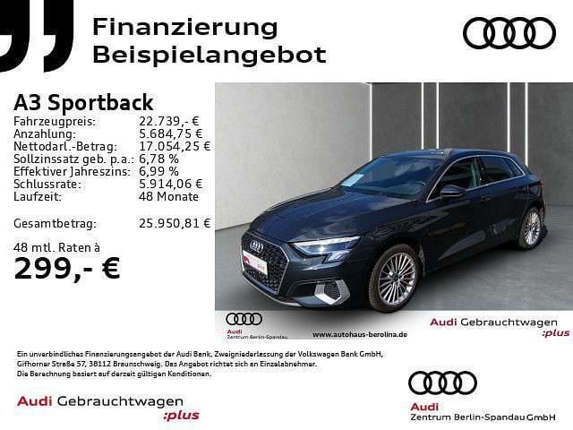 Gebraucht Audi A3 Sport 204 PS (150 kW) 2022 Grau Limousine